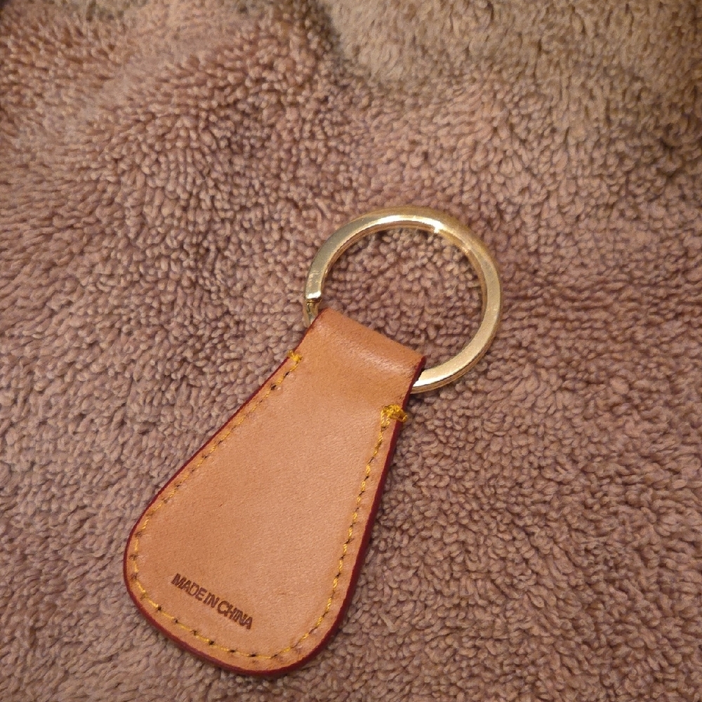 Dooney & Bourke Bundle Multicolor Monogram Pouch & Key Ring - Picture 7 of 7